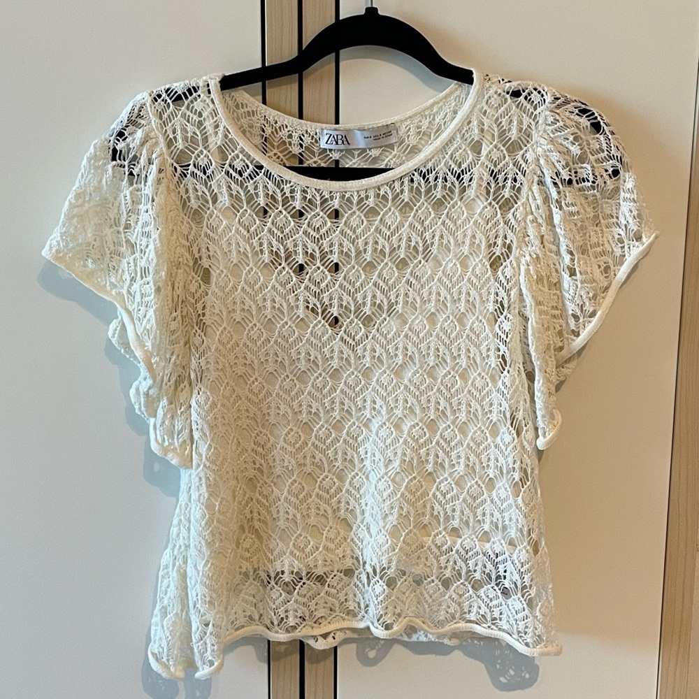 Zara short sleeve top